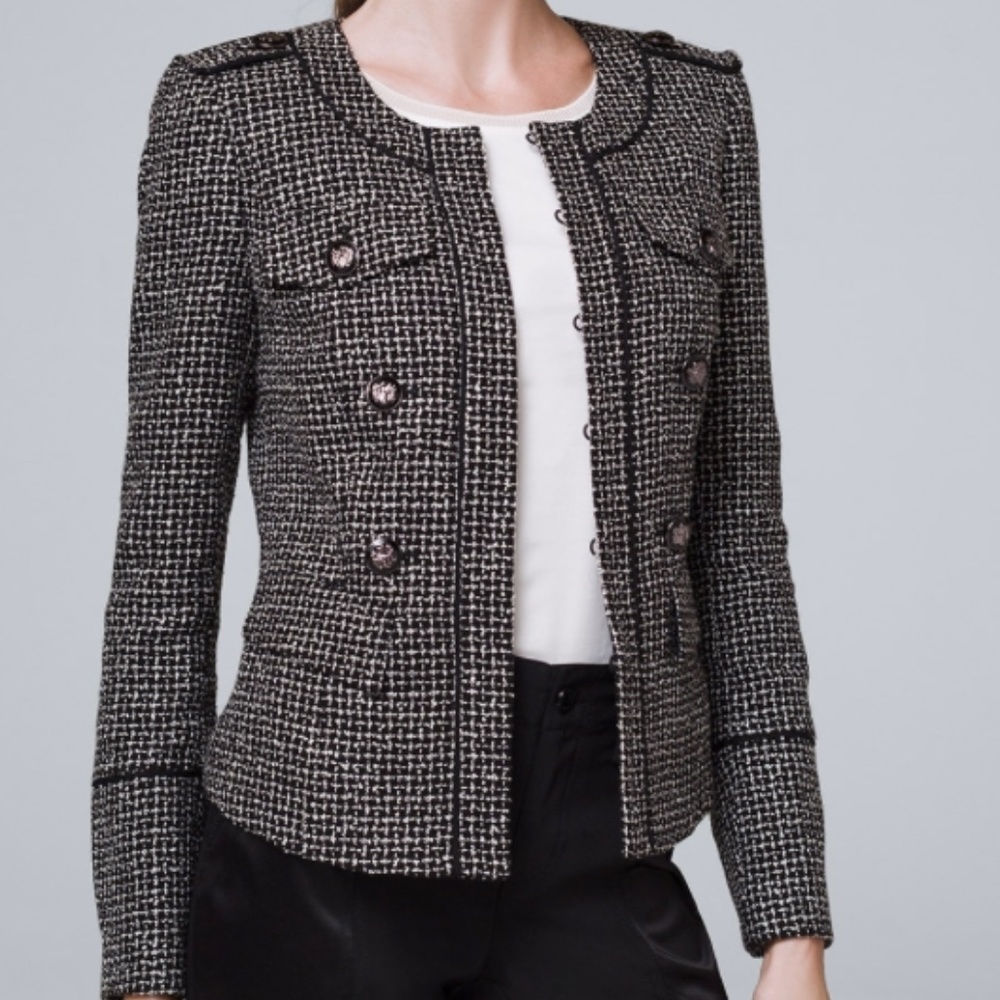 WHBM Tweed Jacket XS NWT